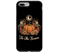 Retro Vintage Pumpkin Spice Tis The Season Equinox Moon Carcasa para iPhone 7 Plus/8 Plus