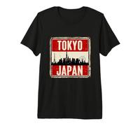 Retro Vintage Tokyo Novelty Graphic T-Shirts & Cool Designs Camiseta Premium