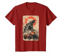 Retro Vintage V2 Raro Legendario Kaiju Camiseta
