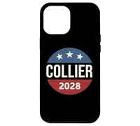 Retro Vintage Vote Button Rep President Nicole Collier 2028 Carcasa para iPhone 12 Pro MAX
