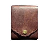Retro Wallet, Leather Wallets for Men, Thin Pocket Wallet, Stylish Wallet, Slim Minimalist Card Holder, Thin Multifunctional Pocket Wallets, PU Leather, 3.94x3.15x1.14 inches for Men, Compact Design
