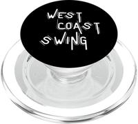 Retro WCS West Coast Swing Dance tee para Westies PopSockets PopGrip para MagSafe