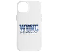 Retro WDNC Club | We Do Not Care, Denim Jeans Style Graphic Carcasa para iPhone 14 Plus