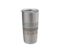 Retro Weifang China Vaso térmico de acero inoxidable de doble pared