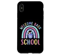 Retro Welcome Back to School Teacher Appreciation Boys Girls Carcasa para iPhone XS MAX