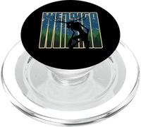 Retro Wendigo - Ilustración Original Skinwalker Cryptid Spirit PopSockets PopGrip para MagSafe