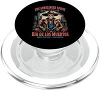 Retro Wild West - Cabalgata en la eternidad Día de los Muertos Skull PopSockets PopGrip para MagSafe