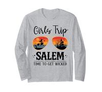 Retro Witch Salem 1692, Girls Trip Salem Time To Get Wicked Manga Larga