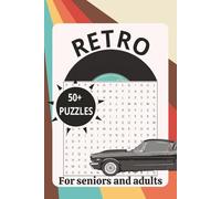 Retro Word Search: 50+ Word Searches on Retro & Nostalgic Topics | 6x9 Inches, 110 pages | Solutions Included