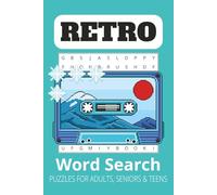 Retro Word Search Puzzle Book: Word Search with Easy to Read Print about Vintage Crosswords, Classic Wordplay, Nostalgic Puzzles and More | 6x9 ... Gift for Vacations, Holidays and Free Times