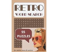 Retro Word Search: Puzzle Book | Word Searches with Easy to Read Print about Retro Era, Oldies Music, Vintage Fashion, and More | 6x9 inches, 110 pages | 55 Puzzles...Gift for Holidays, Vacations