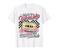 Retro Worship Cassette Salmo 150:6 Christian Praise Music Camiseta