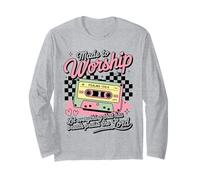 Retro Worship Cassette Salmo 150:6 Christian Praise Music Manga Larga