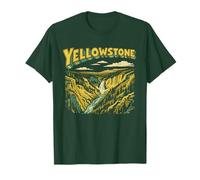 Retro Yellowstone National Park Vintage Style Classic Camiseta