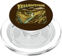 Retro Yellowstone National Park Vintage Style Classic PopSockets PopGrip para MagSafe