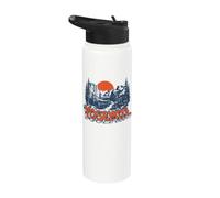 Retro Yosemite National Park Vintage Style Classic Stainless Steel Insulated Water Bottle