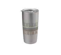 Retro Zhuhai China Vaso térmico de acero inoxidable de doble pared