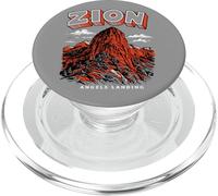 Retro Zion National Park Vintage Style Angels Landing Utah PopSockets PopGrip para MagSafe