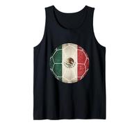 Retro10 - Camiseta para fanáticos de la Bandera de México Viva México Camiseta sin Mangas