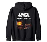 Retroceso Vintage Tech Humor No Tengo Idea de lo Que es Esto Sudadera con Capucha