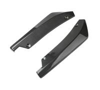 Retrofit Universal Parachoques Trasero Difusor Labios Fibra Divisor Alerón Esquina Trasera Alerón Labio Trasero Accesorios Alerón(Fiber black)