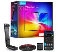 Retroiluminación TV Govee 3 Lite Corrección Ojo de Pez RGBICW 2,4m 612lm Alexa Wi-Fi IP44