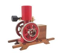 RETROL - Modelo de motor de gasolina Hit And Miss de 3.6 cc, 1/5 vertical de un solo cilindro de 4 tiempos, mezclador de cemento estacionario RTR de metal de combustión interna, kit STEM para