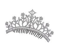 Retros Styles Coronas Aleaciones Brillantes Diamantes de Imitación Moda para Fiestas y Ocasiones Especiales Decoración del Cabello, aleación de diamantes de imit