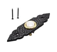 Retros Styles - Timbres brillantes con cableado universal, aleaciones de zinc antiguas resistentes a la intemperie para el hogar, oficina, resistente a la intemperie