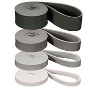 Retrospec Lift Resistance Pull Up Assistance Band Set für Workout Home Fitness Toning Stretching Physiotherapie Muskeltraining Ejercicio Ligero Portátil para Hombres Mujeres