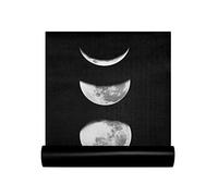 Retrospec Pismo Esterilla de yoga con correa de nailon para hombres y mujeres, alfombrilla antideslizante para yoga, Unisex adulto, Esterilla de ejercicio., 3544, Luz de la luna.