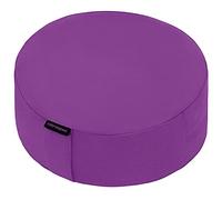 Retrospec Sedona Zafu - Cojín de meditación Relleno con cáscaras de Trigo sarraceno, Almohada de Yoga para prácticas de meditación, Lavable a máquina, Funda 100% algodón y asa de Transporte Duradera;