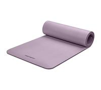 Retrospec Solana - Tapete de yoga de 1/2 pulgada de grosor con correa de nailon para hombres y mujeres, tapete antideslizante para yoga, pilates, estiramiento, entrenamiento de suelo y fitness,