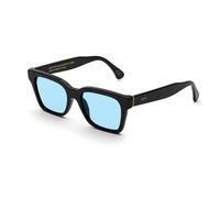 Retrosuperfuture Unisex Retrosuperfuture MKK AMERICA AZURE Gafas de sol Acetato Negro Azul claro Cuadrada