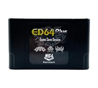 Retrotech ED64 Plus 340 en 1 cartucho de juegos múltiples para consola de videojuegos Nintendo N64
