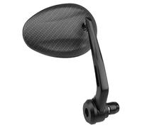 Retrovisor ambos lados universal highsider smart al puño ovalado carbon look