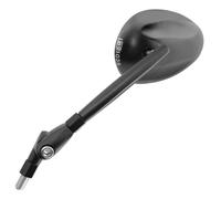 Retrovisor ambos lados universal v parts ovalado 125x86mm negro para moto