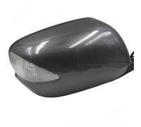 Retrovisor Auto Conjunto Completo Espejos Retrovisores Exteriores Para Automóvil Para Para Jazz GE6 GE8 2009-2014 7 Pines Con Luz Intermitente Conjunto Espejo Lateral(Titanio,7 pines a la derecha)