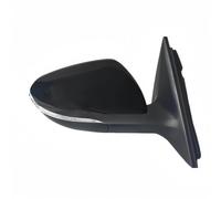 Retrovisor Auto Conjunto De Espejo Retrovisor Exterior Para VW Para Golf 6 Para A6 MK6 2009-2013 6pines, Calefacción Cristal Y Luz Intermitente Conjunto Espejo Lateral(Negro,6 pines a la derecha)