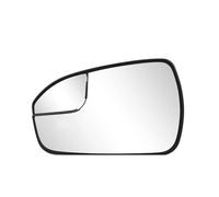 Retrovisor Calefactable Marco De Carcasa De Espejo Retrovisor Lateral Para Ford Para Fusion 2013 2014 2015 2016 2017 2018 2019 2020 Color Negro(Izquierda)