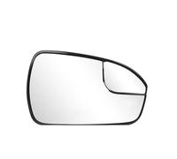Retrovisor Calefactable Marco De Carcasa De Espejo Retrovisor Lateral Para Ford Para Fusion 2013 2014 2015 2016 2017 2018 2019 2020 Color Negro(bien)