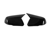 Retrovisor caparazón 1 Par De Pegatinas Para Espejo Retrovisor De Para Mustang versión 15-22 Sin Luz De Giro Carcasa retrovisors puerta(3 Glossy Black)