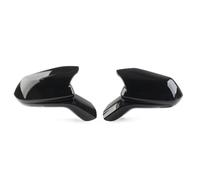Retrovisor caparazón 1 Par Tapas De Espejo Retrovisor Para Chevy Para Camaro Para SS RS ZL1 LT 2016 2017 2018 2019 2020 2021. Carcasa retrovisors puerta(Gloss Black)