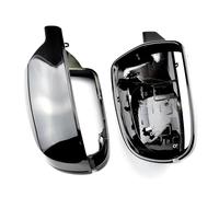 Retrovisor caparazón 2 Piezas Para Cubierta Coche Para Superb Para A4 Para A5 S5 B8.5 B8 RS5 RS4 S6 S4 Cubierta Cubierta Protección Luz Señal Carcasa retrovisors puerta(Bright black-B8.5)