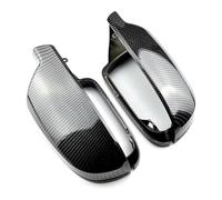 Retrovisor caparazón 2 Piezas Para Cubierta Coche Para Superb Para A4 Para A5 S5 B8.5 B8 RS5 RS4 S6 S4 Cubierta Cubierta Protección Luz Señal Carcasa retrovisors puerta(Carbon Look-B8.5)