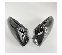 Retrovisor Carcasa Espejo Lateral Caja Espejo Retrovisor Fibra Carbono Real, CubiertaRetrovisor Puerta, Carcasa para A6 C7 S6 2012 2013 2014 2015 2016 2017 2018(with SideAssist Hole)