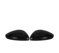 Retrovisor Carcasa Para Peugeot 208 2012-2019 Cubierta Espejo Retrovisor Puerta Delantera Izquierda Derecha Espejo ala Cubierta(2pcs Glossy Black)