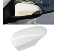 Retrovisor Carcasas Espejos Para Toyota Para Yaris 2012 2013 2014 2015 2016 2017 2018 2019 Tapa Cubierta Espejo Retrovisor Lateral Coche Izquierda Derecha(L White Unpainted)