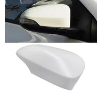 Retrovisor Carcasas Espejos Para Toyota Para Yaris 2012 2013 2014 2015 2016 2017 2018 2019 Tapa Cubierta Espejo Retrovisor Lateral Coche Izquierda Derecha(R White Unpainted)
