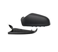 Retrovisor Carcasas Espejos Retrovisores Para Opel Para Astra H 2004 Mk5 2005 2006 2007 2008 2009 Carcasa De Espejo De Coche Cubierta De Espejo Retrovisor (Color : Negro Derecha)